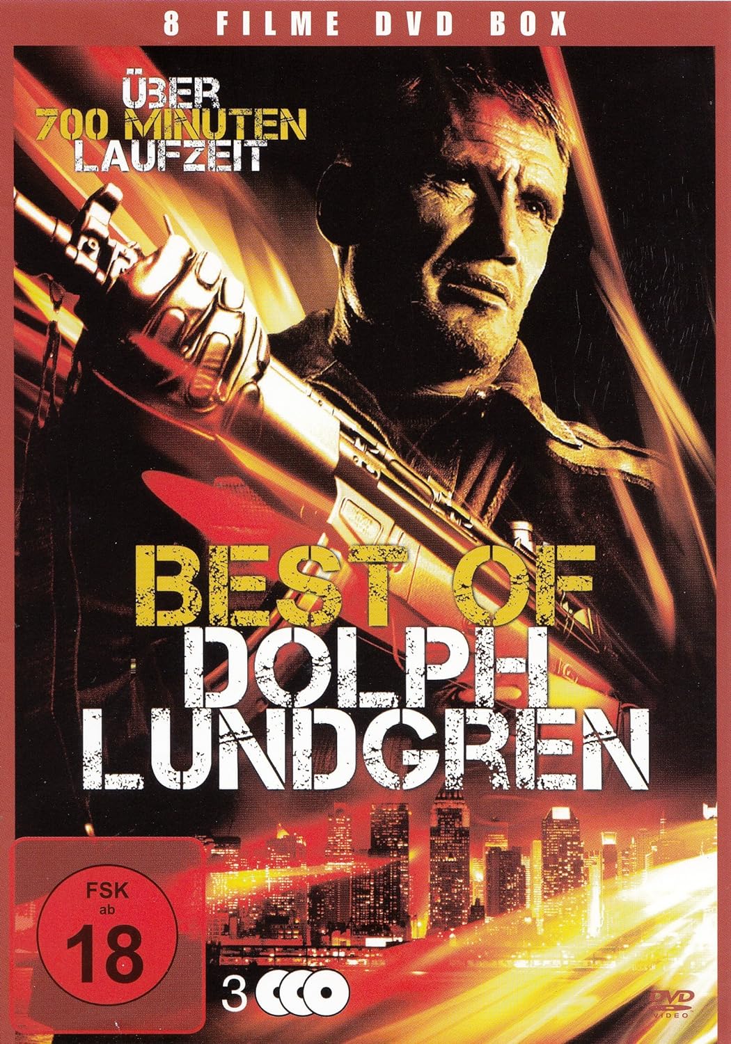 Dolph Lundgren - 8 Filme Box auf 3-Disc (DVD)