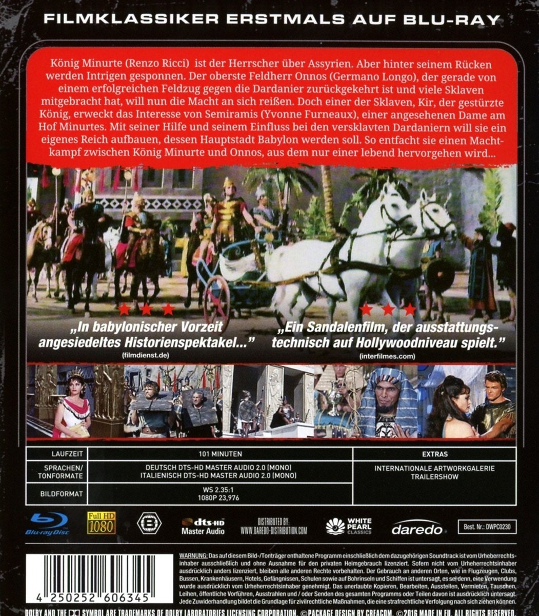 Sklaven der Semiramis (Blu-ray)
