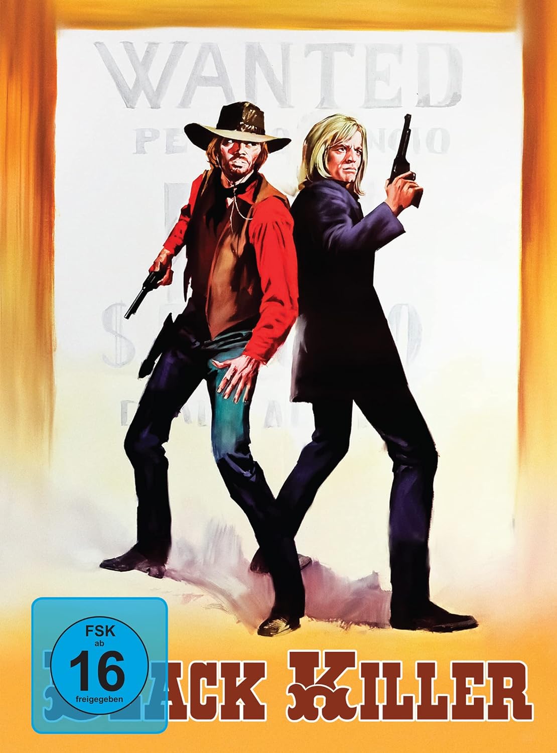 BLACK KILLER Mediabook Cover A limited 333 UNCUT (Blu-ray + DVD)