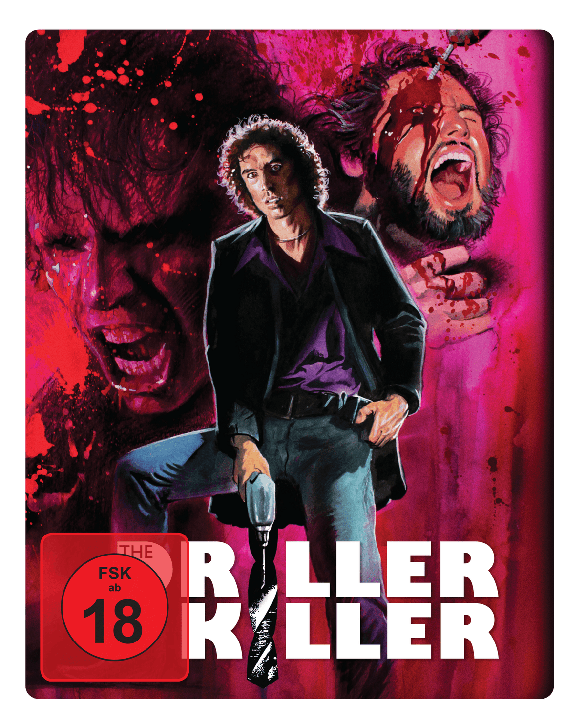 DRILLER KILLER UNCUT METALLBOX BLU-RAY, limited 999