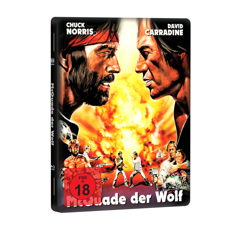 McQuade - The Wolf METAL BOX BLU-RAY, limited 777