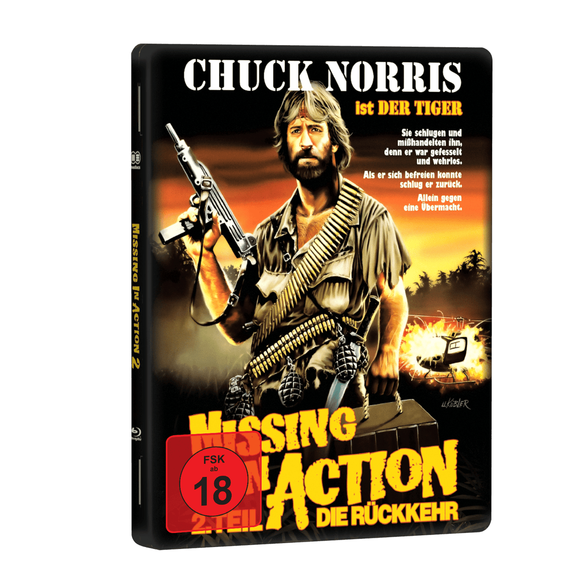 Missing in Action 2.Teil - Die Rückkehr METALLBOX BLU-RAY, limited 777