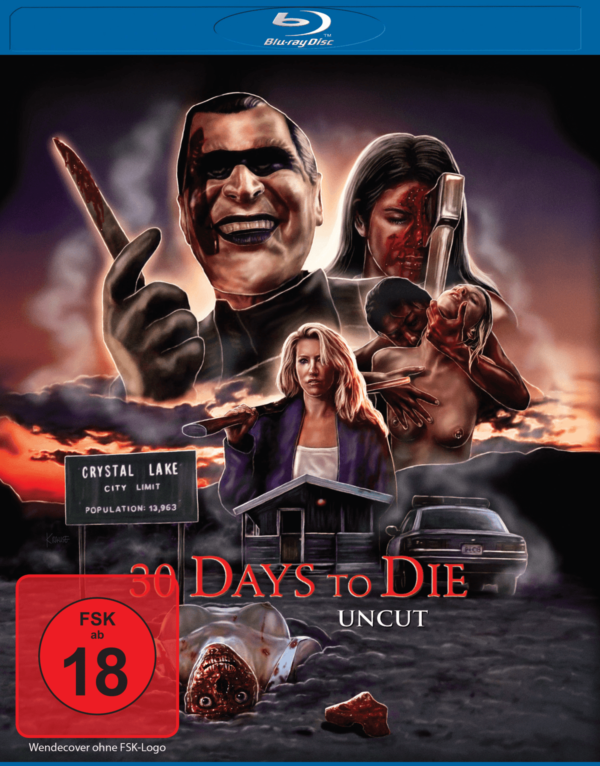 30 DAYS TO DIE UNCUT (Blu-ray)