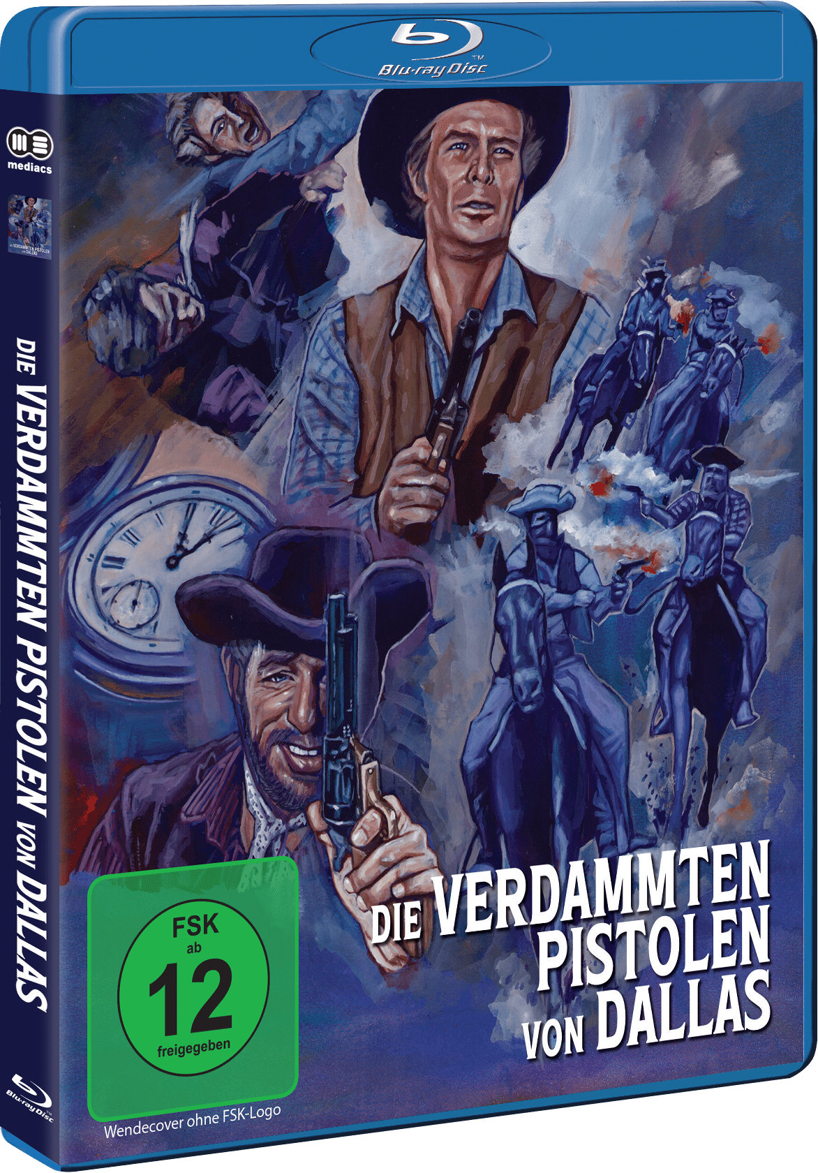 Die Verdammten Pistolen von Dallas UNCUT (Blu-ray)