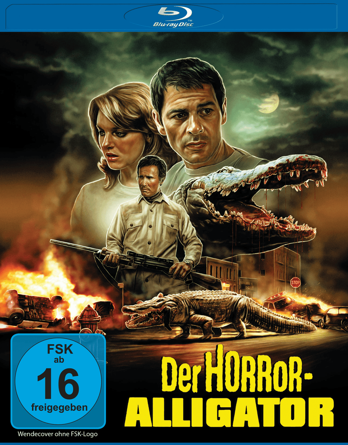 Der Horror-Alligator Cover C UNCUT (Blu-ray)
