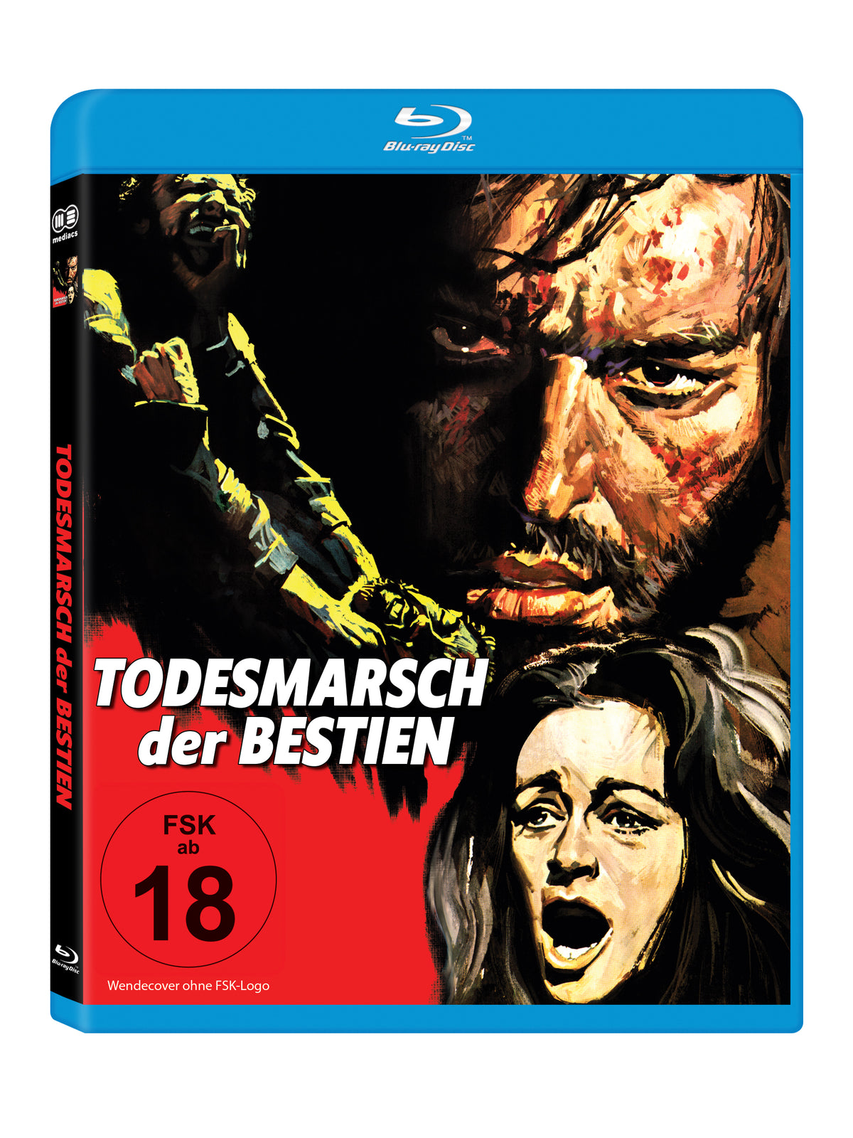 Todesmarsch der Bestien Cover B UNCUT (Blu-ray)