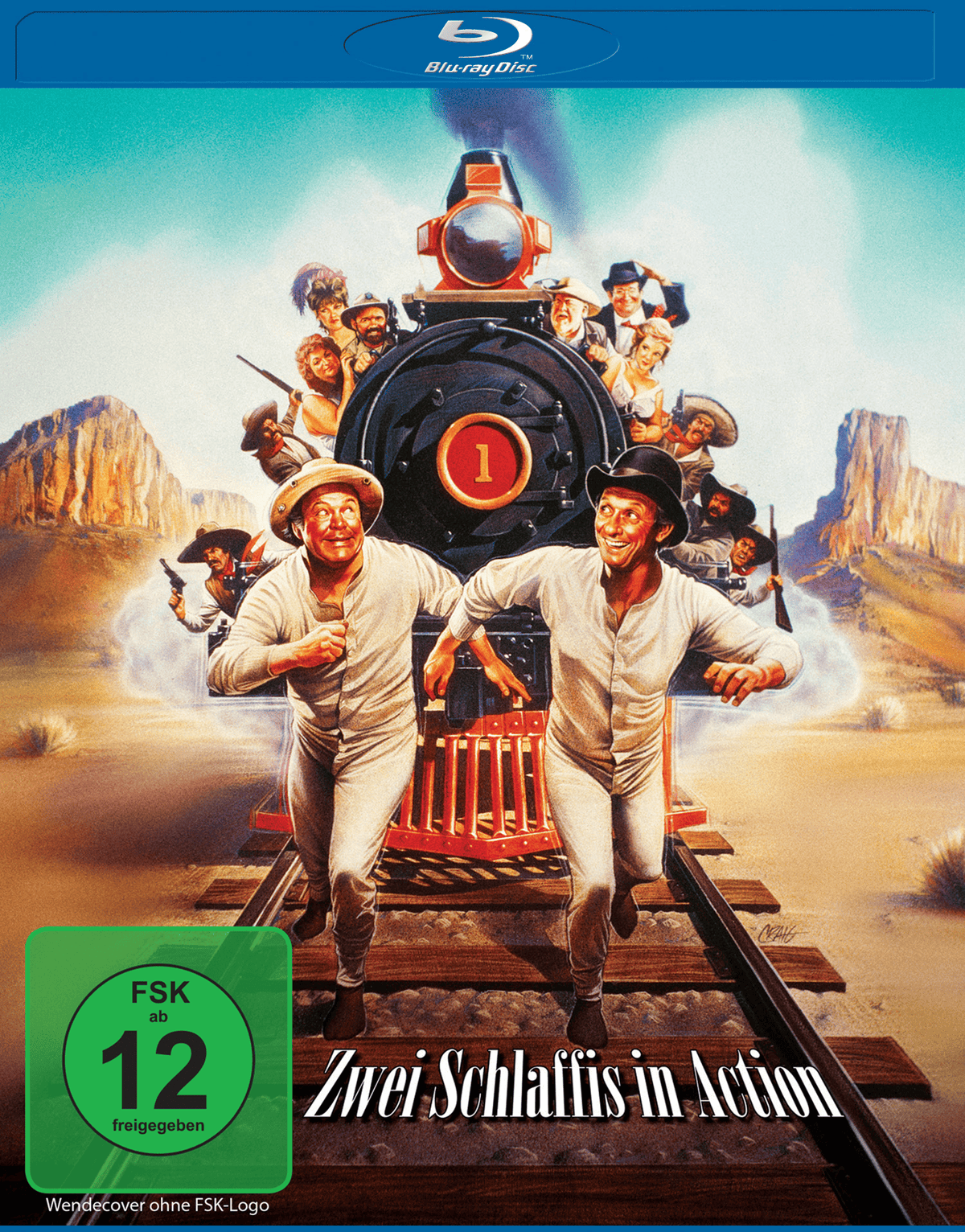 Zwei Schlaffis in Action UNCUT (Blu-ray)
