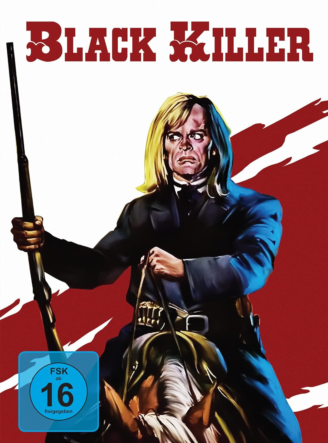 BLACK KILLER Mediabook Cover C limited 333 UNCUT (Blu-ray + DVD)
