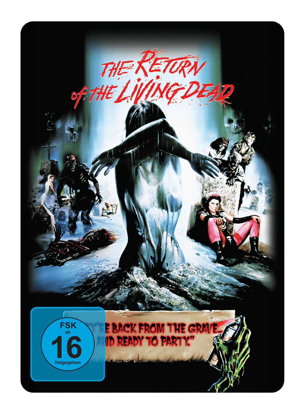THE RETURN OF THE LIVING DEAD METALLBOX DVD limited 999