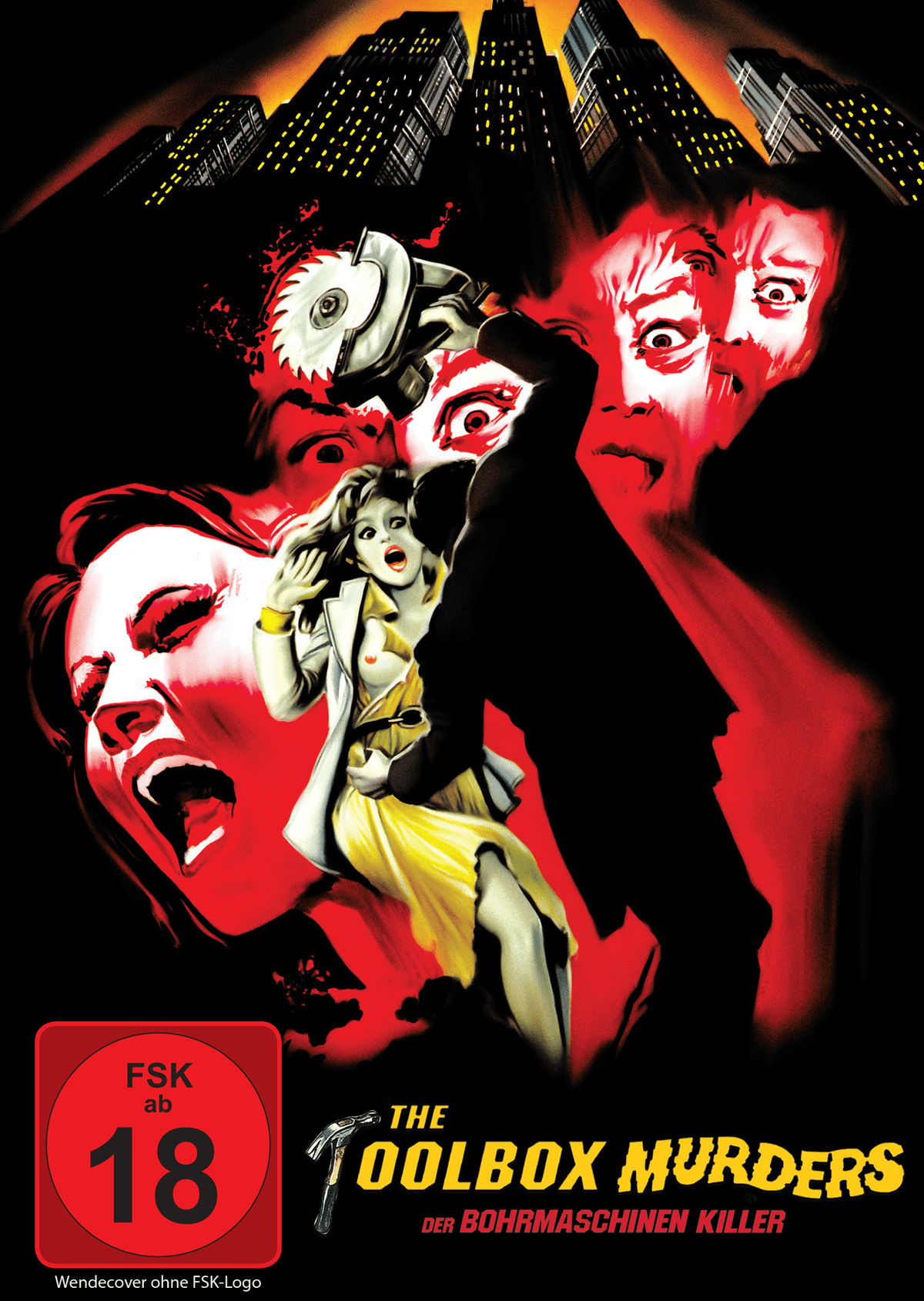 Der Bohrmaschinenkiller (The Toolbox Murders) Cover B UNCUT (DVD)