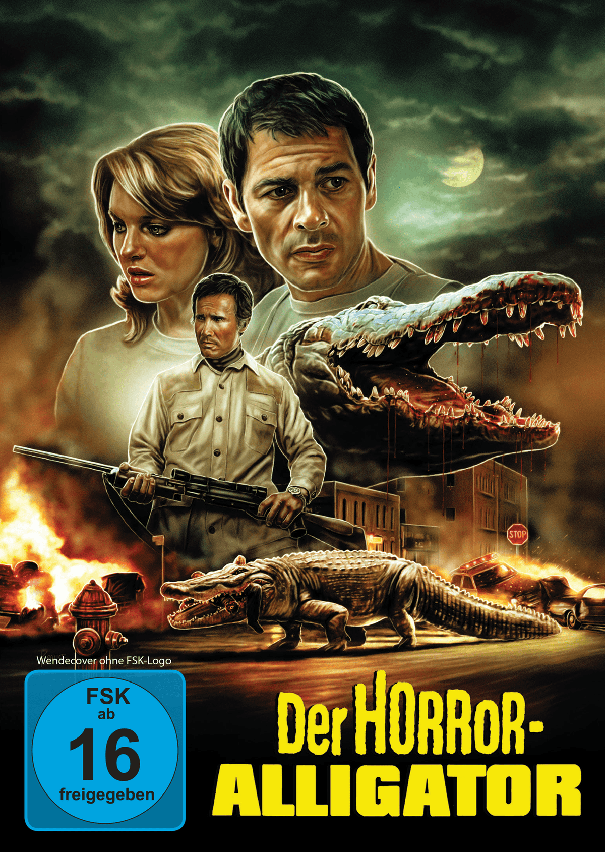 Der Horror-Alligator Cover B UNCUT (DVD)
