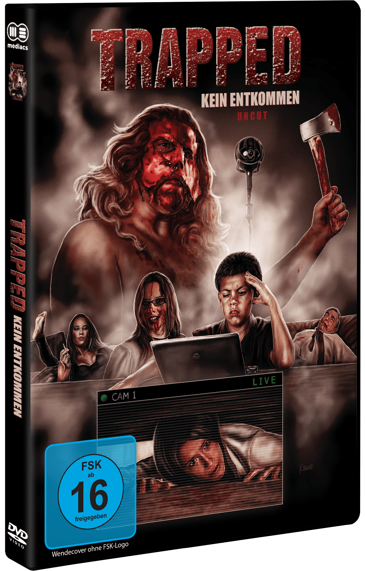 TRAPPED-KEIN ENTKOMMEN UNCUT (DVD)