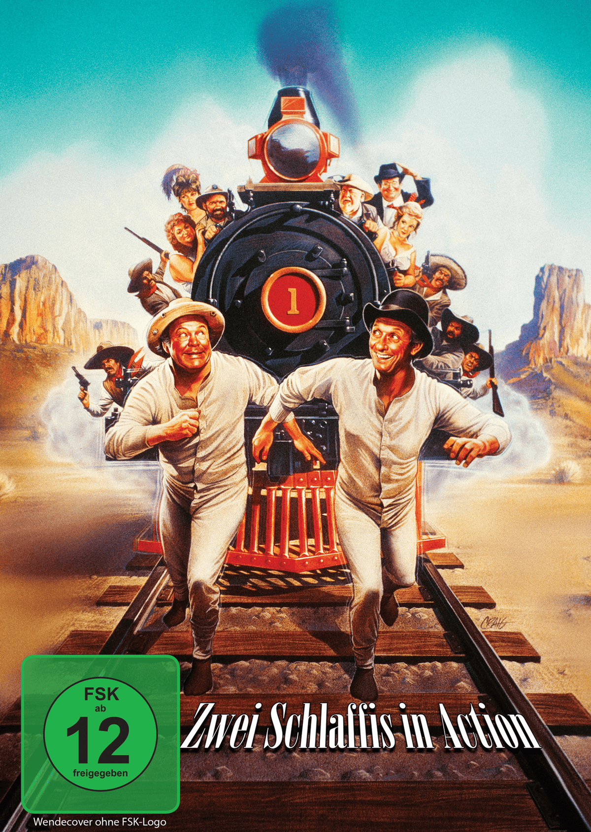 Zwei Schlaffis in Action UNCUT (DVD)