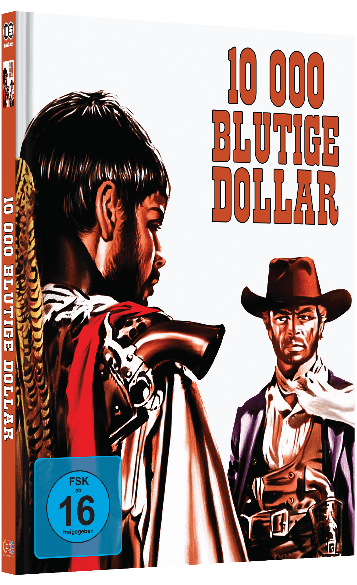 10000 BLUTIGE DOLLAR Mediabook Cover A limited 333 UNCUT (Blu-ray + DVD)