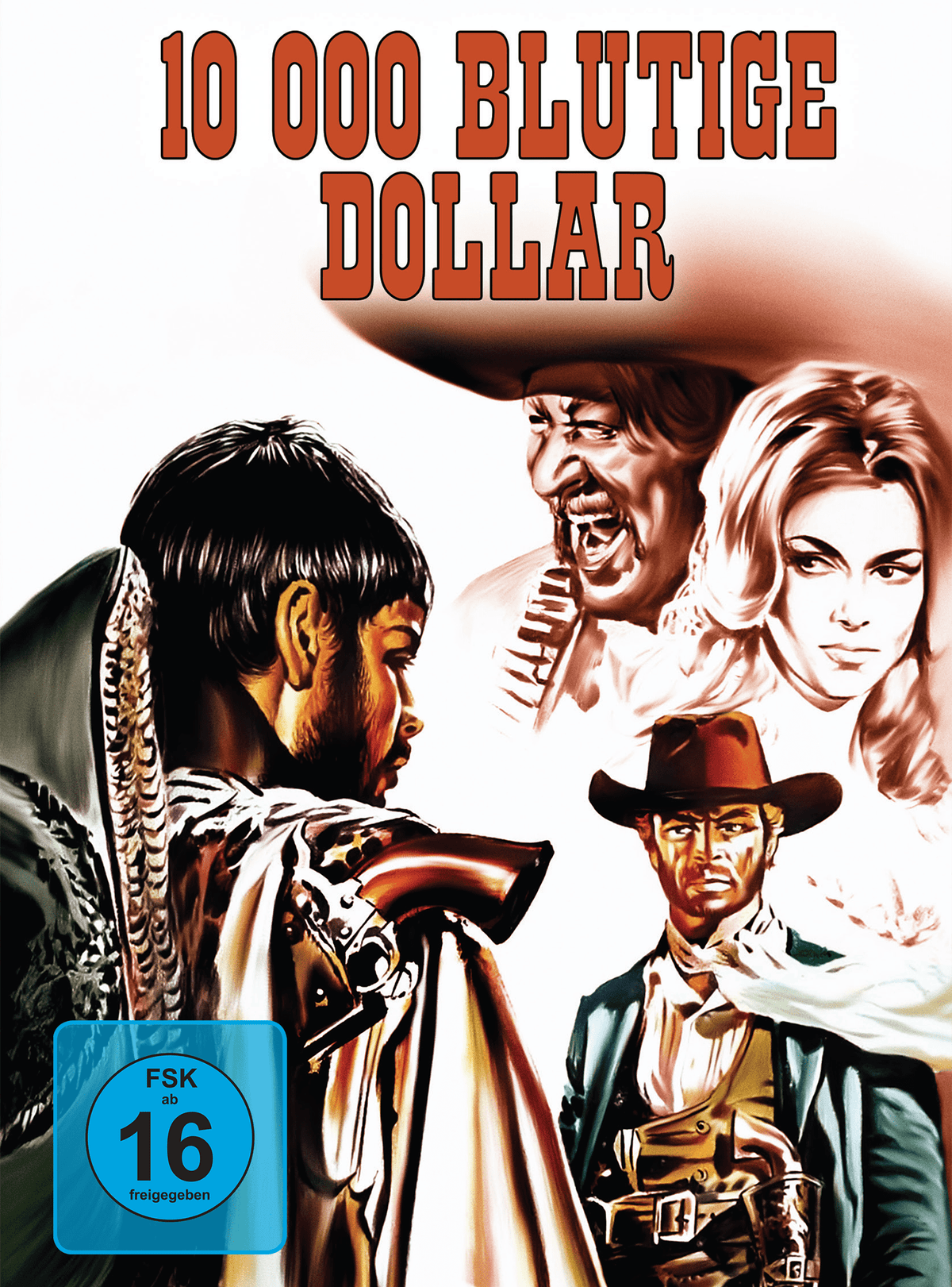 10000 BLUTIGE DOLLAR Mediabook Cover C limited 333 UNCUT (Blu-ray + DVD)