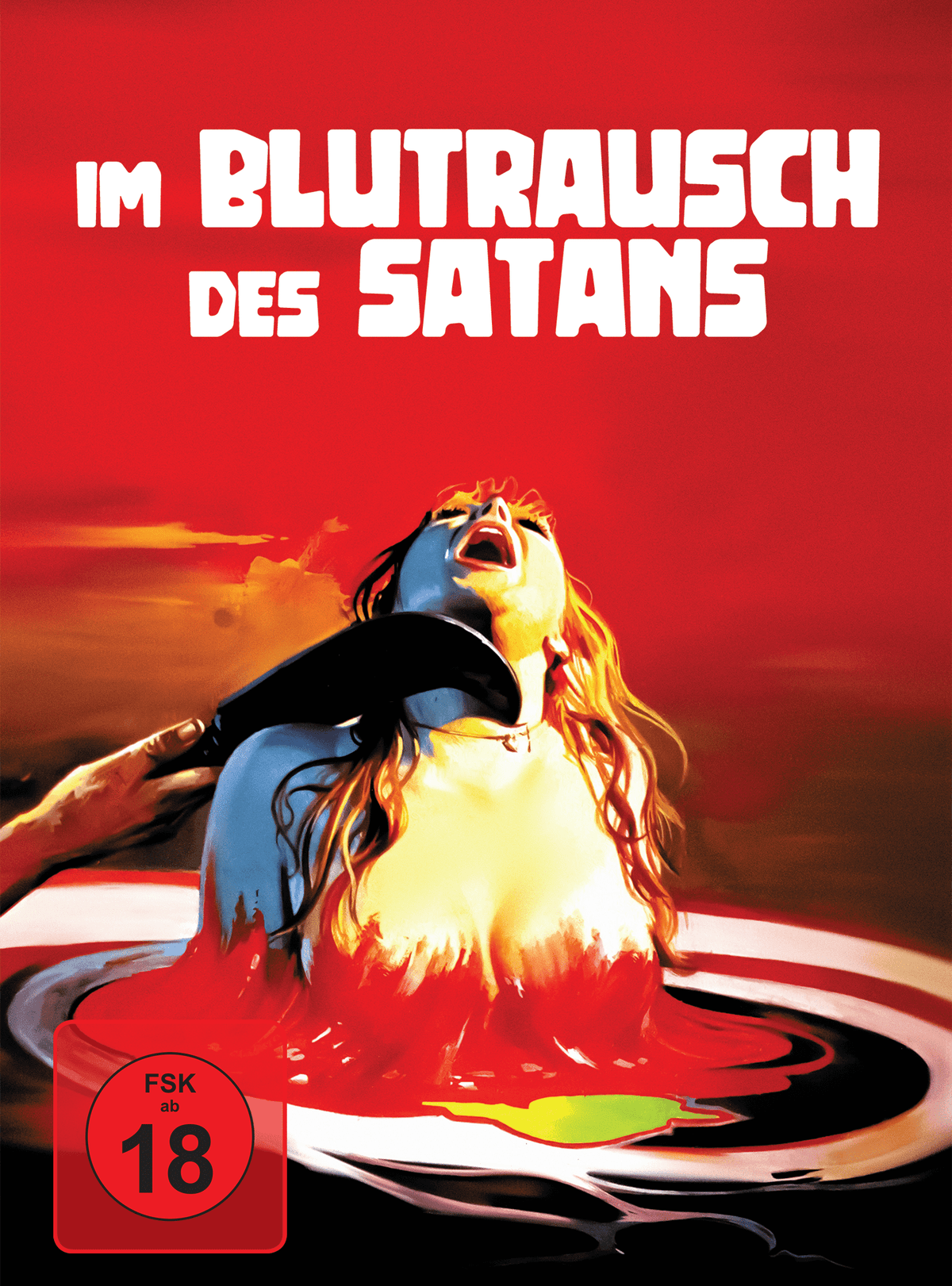 Im Blutrausch des Satans Mediabook Cover A limited 222 UNCUT (Blu-ray + DVD)