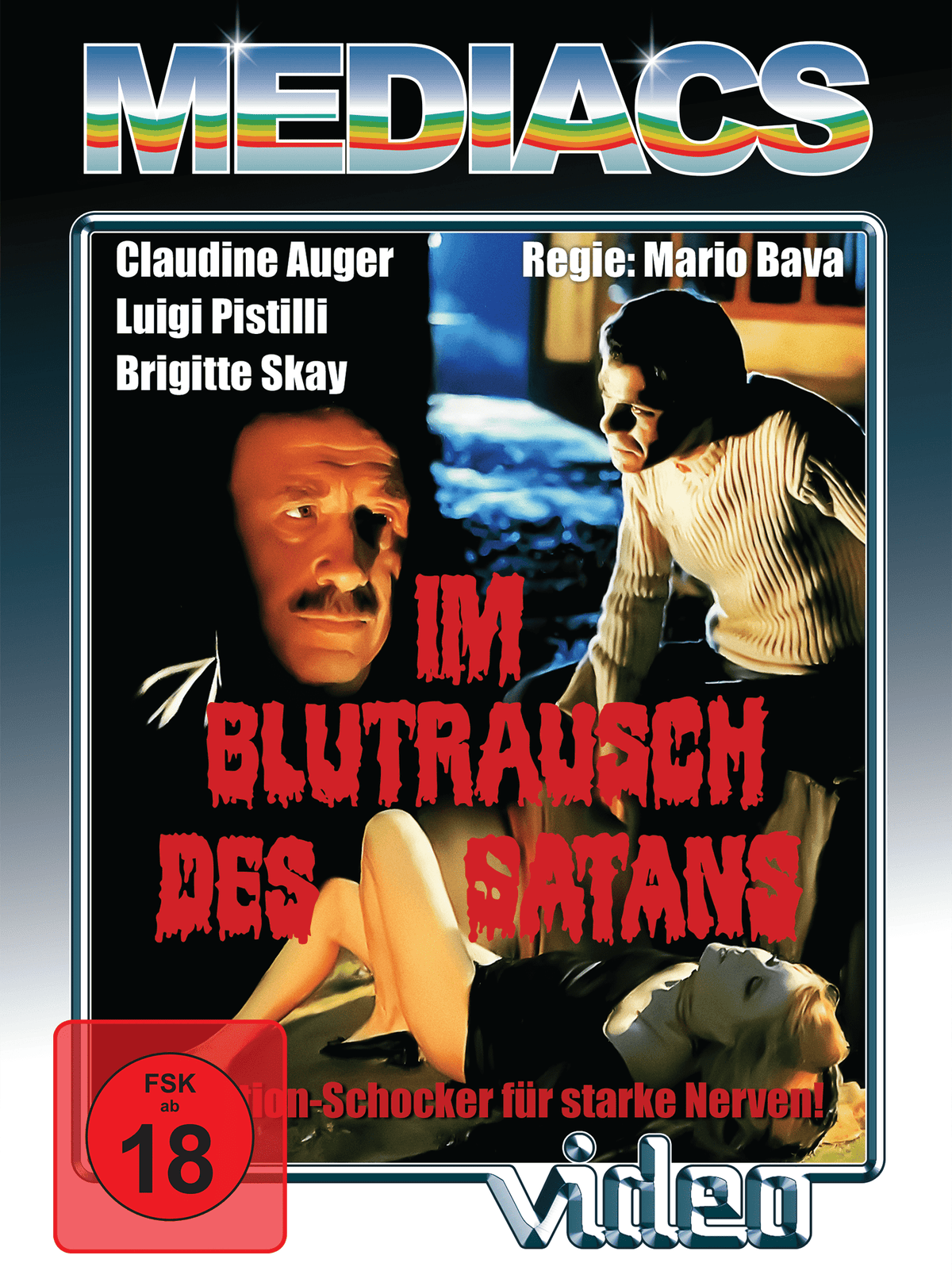 Im Blutrausch des Satans Mediabook Cover D limited 222 UNCUT (Blu-ray + DVD)
