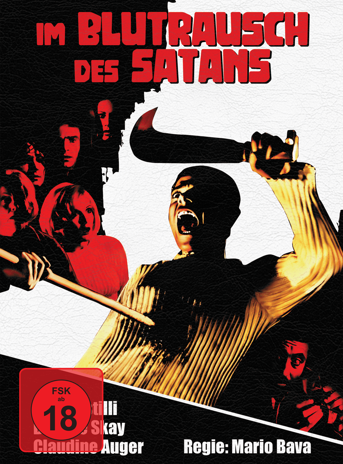 Im Blutrausch des Satans wattiertes Mediabook Cover J limited 66 UNCUT (Blu-ray + DVD)