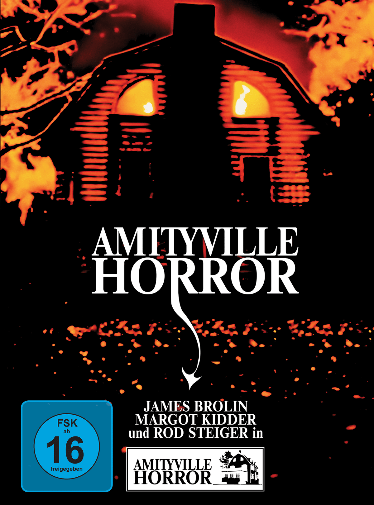 Amityville Horror 1979 Mediabook Cover A limited 250 UNCUT (Blu-ray + DVD)