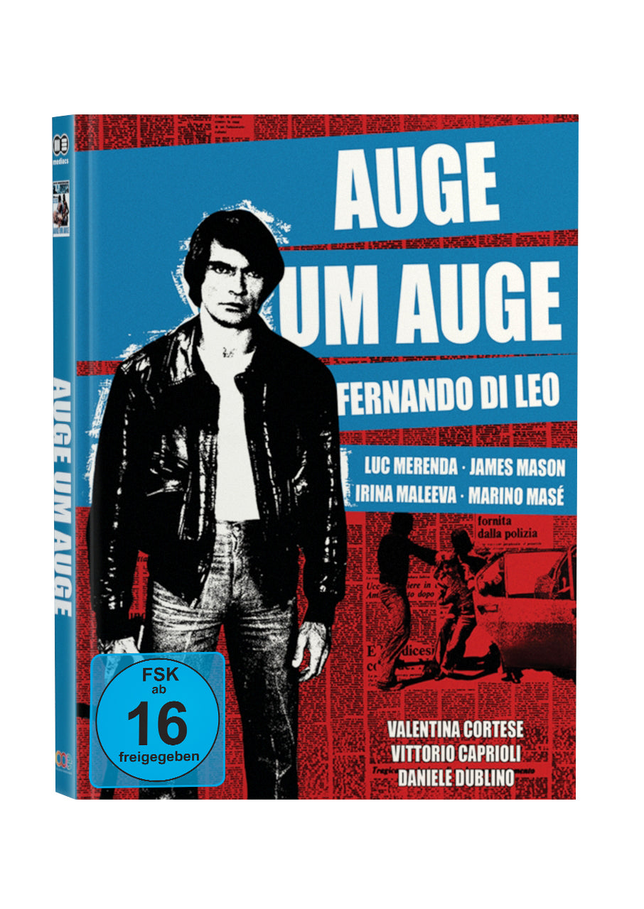 Auge um Auge Mediabook Cover A limited 333 UNCUT (Blu-ray + DVD)