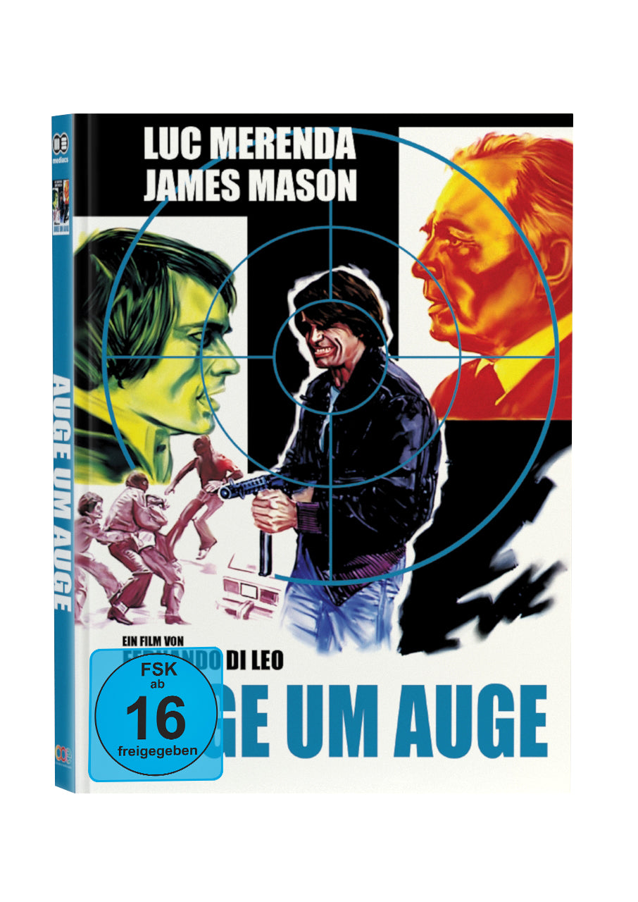 Auge um Auge Mediabook Cover B limited 333 UNCUT (Blu-ray + DVD)