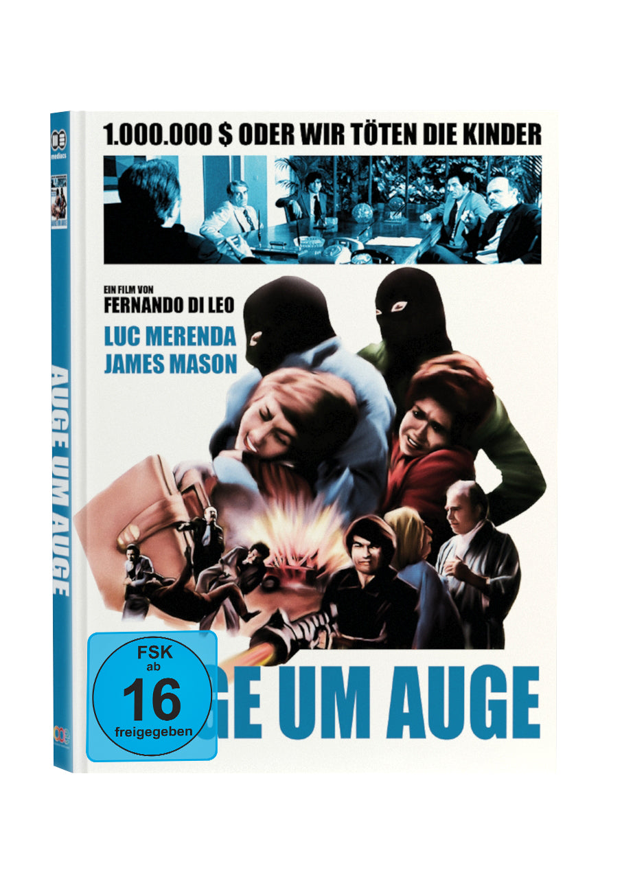 Auge um Auge Mediabook Cover C limited 333 UNCUT (Blu-ray + DVD)