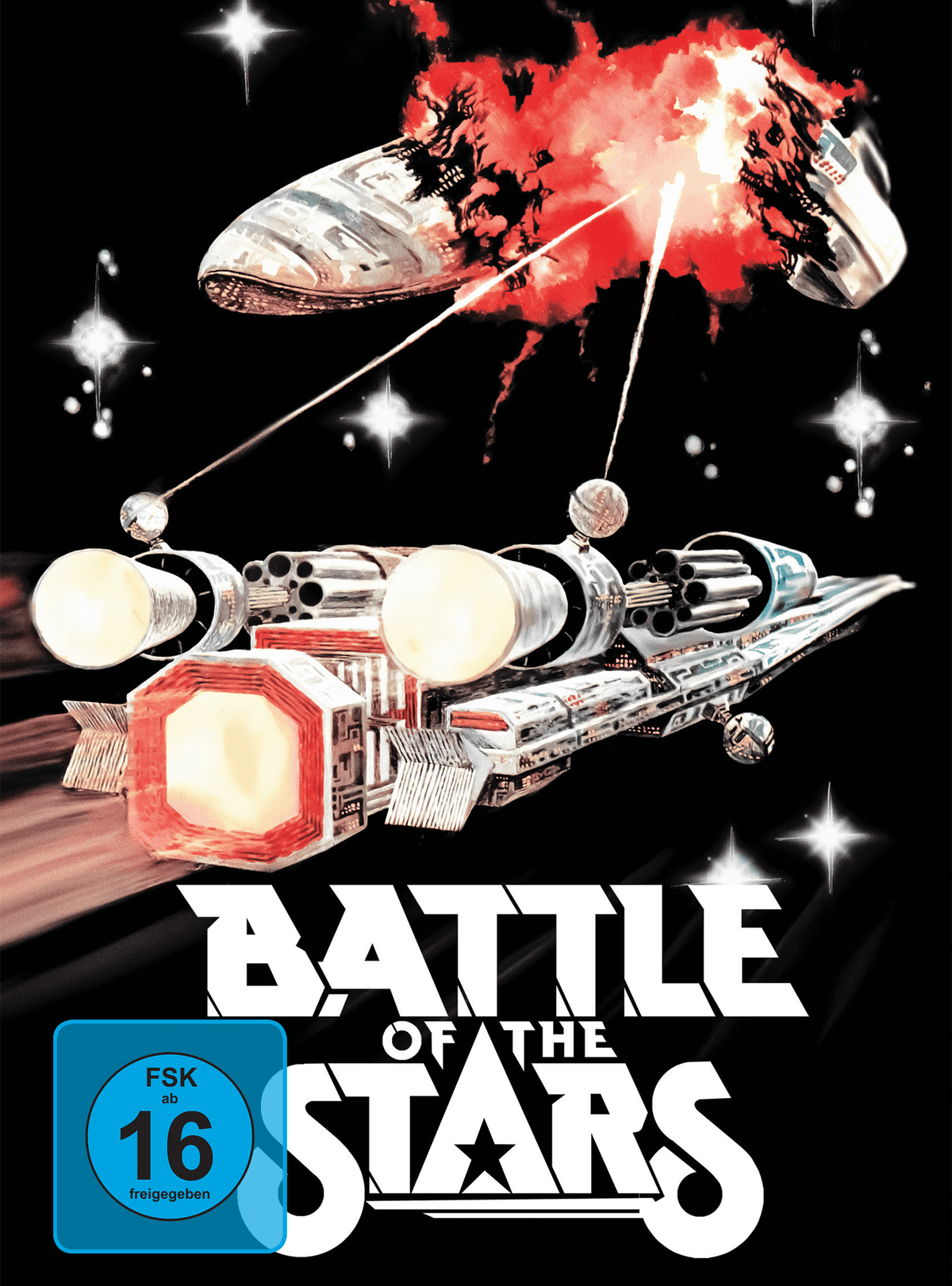 Battle of the Stars Mediabook Cover B limited 333 UNCUT (Blu-ray + DVD)
