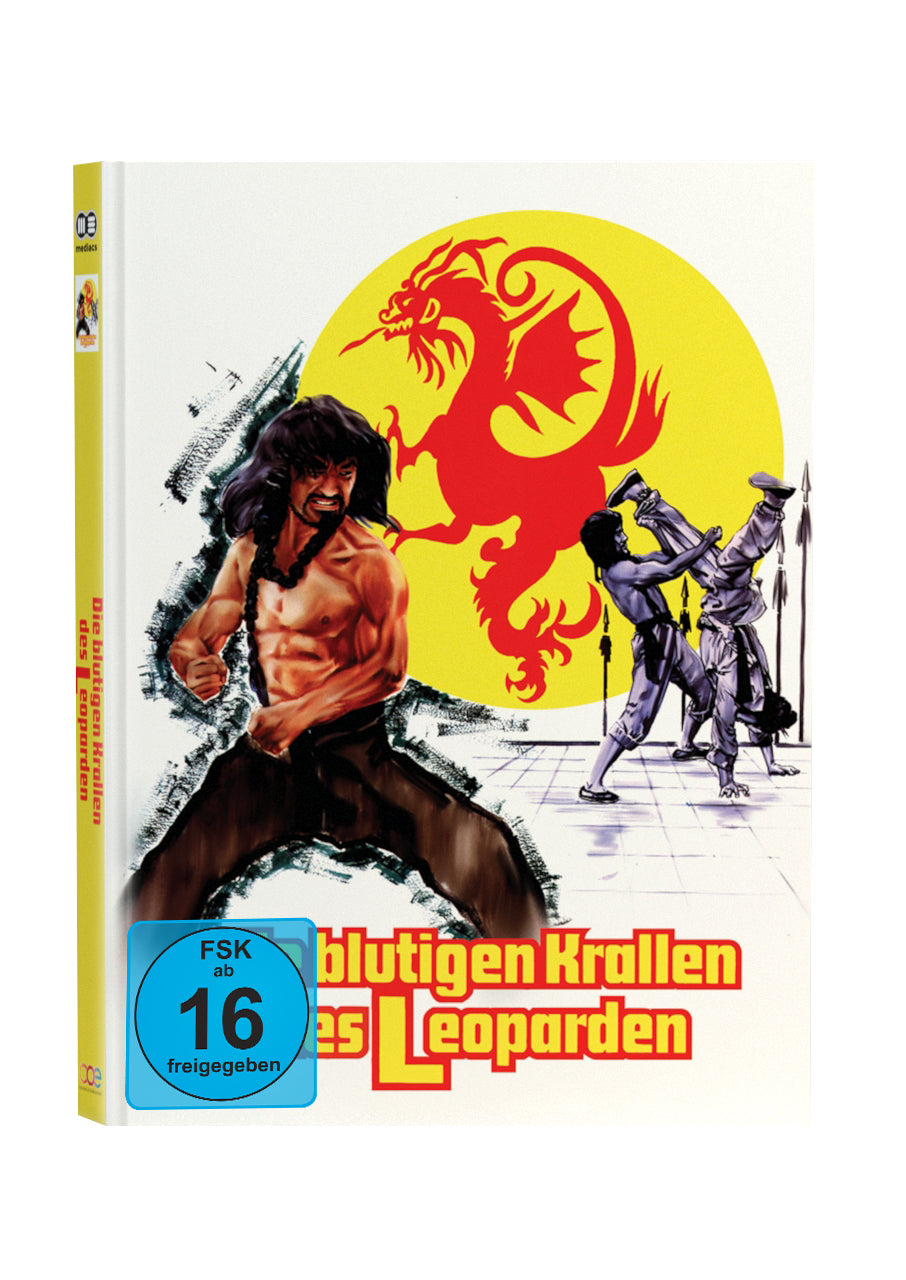 Die blutigen Krallen des Leoparden Mediabook Cover A limited 333 UNCUT (Blu-ray + DVD)