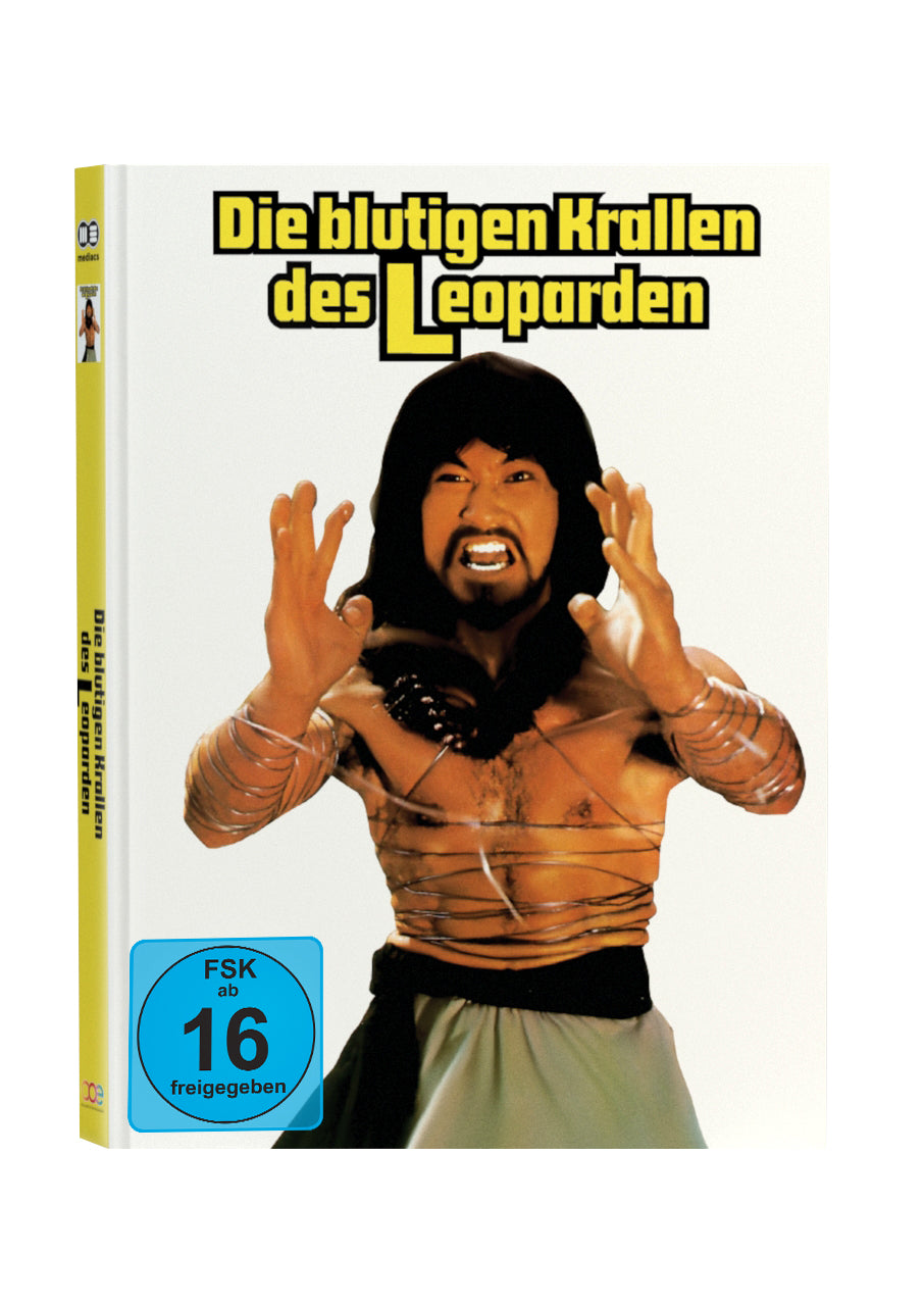 Die blutigen Krallen des Leoparden Mediabook Cover B limited 333 UNCUT (Blu-ray + DVD)