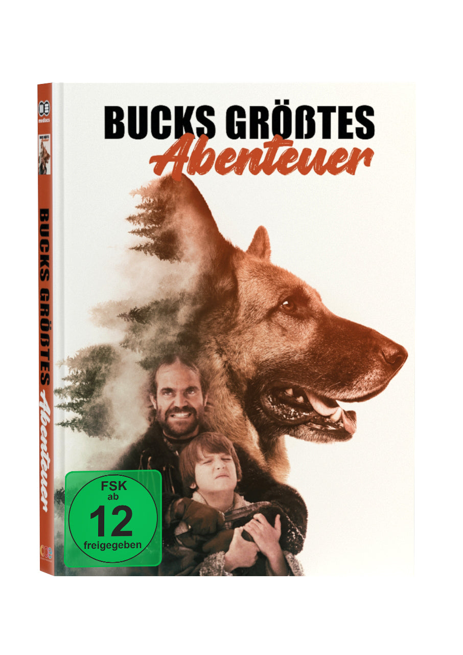 Buck's Greatest Adventure Mediabook Cover B limited 500 UNCUT (Blu-ray + DVD)