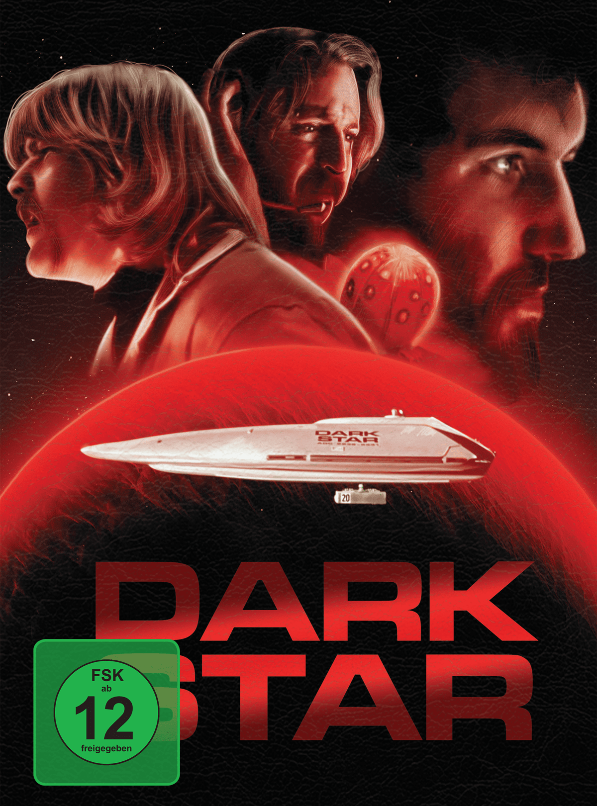 John Carpenter´s Dark Star padded Mediabook Cover A limited 99 UNCUT (Blu-ray + Bonus Blu-ray + DVD)