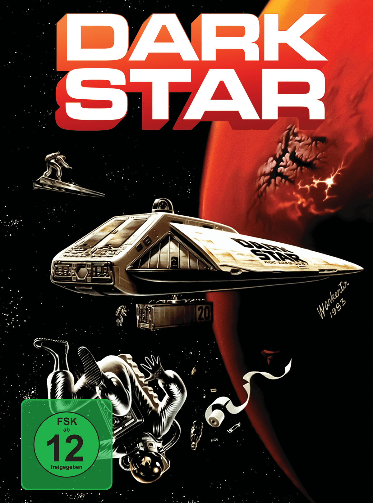 John Carpenter´s Dark Star Mediabook Cover C limited 111 UNCUT (Blu-ray + Bonus Blu-ray + DVD)