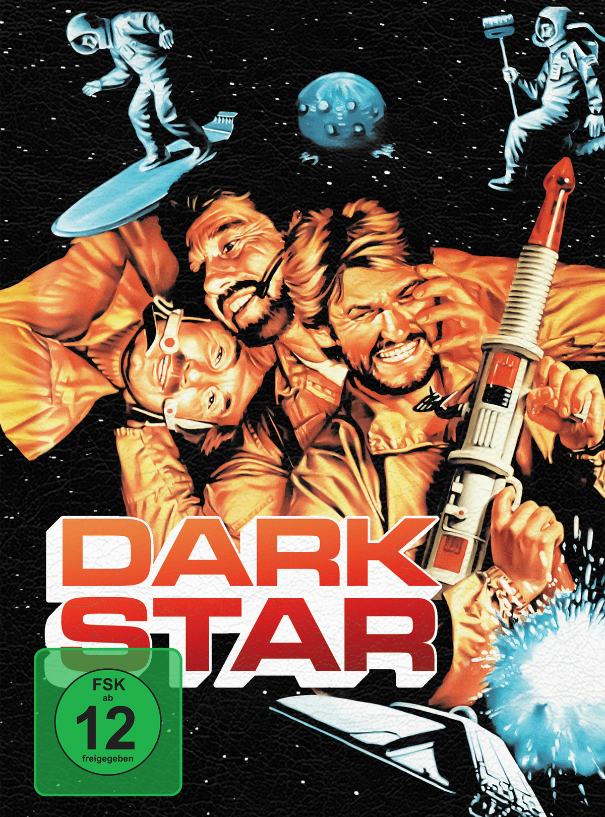 John Carpenter´s Dark Star padded Mediabook Cover M limited 99 UNCUT (Blu-ray + Bonus Blu-ray + DVD)