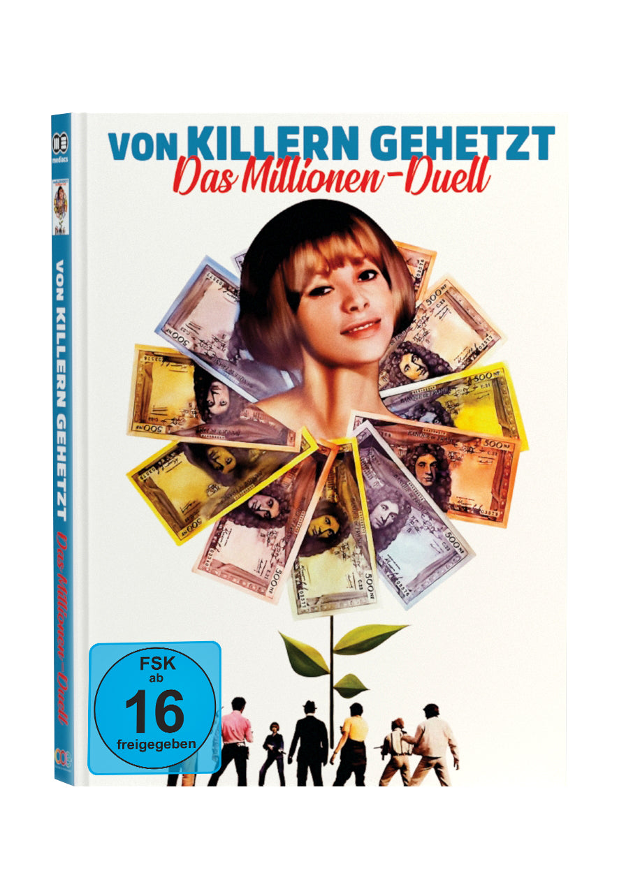 Das Millionen-Duell ( Von Killern gehetzt ) Mediabook Cover C limited 250 UNCUT (Blu-ray + DVD)