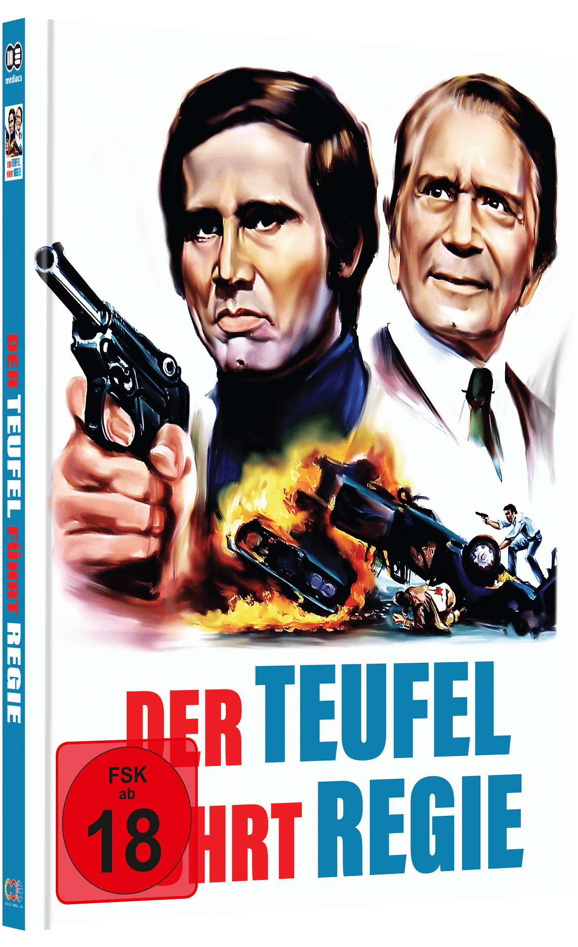 Der Teufel führt Regie Mediabook Cover B limited 500 UNCUT (Blu-ray + DVD)