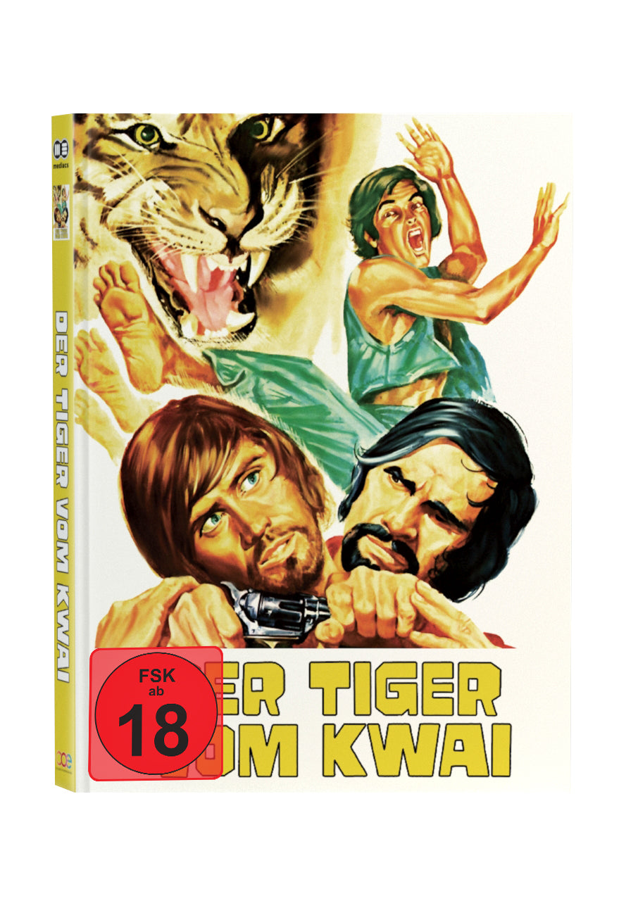 Der Tiger vom Kwai Mediabook Cover B limited 333 UNCUT (Blu-ray + DVD)