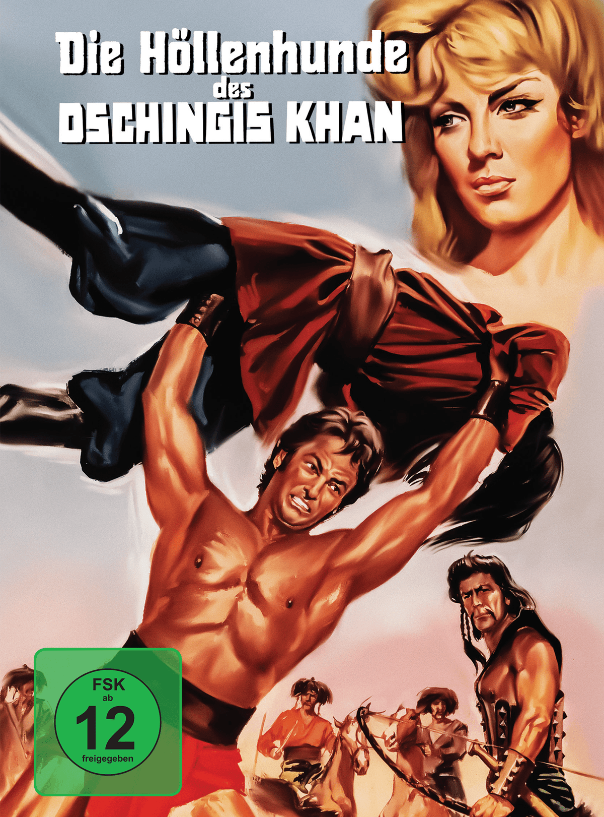 The Hellhounds of Genghis Khan Mediabook Cover C limited 333 (Blu-ray + DVD)