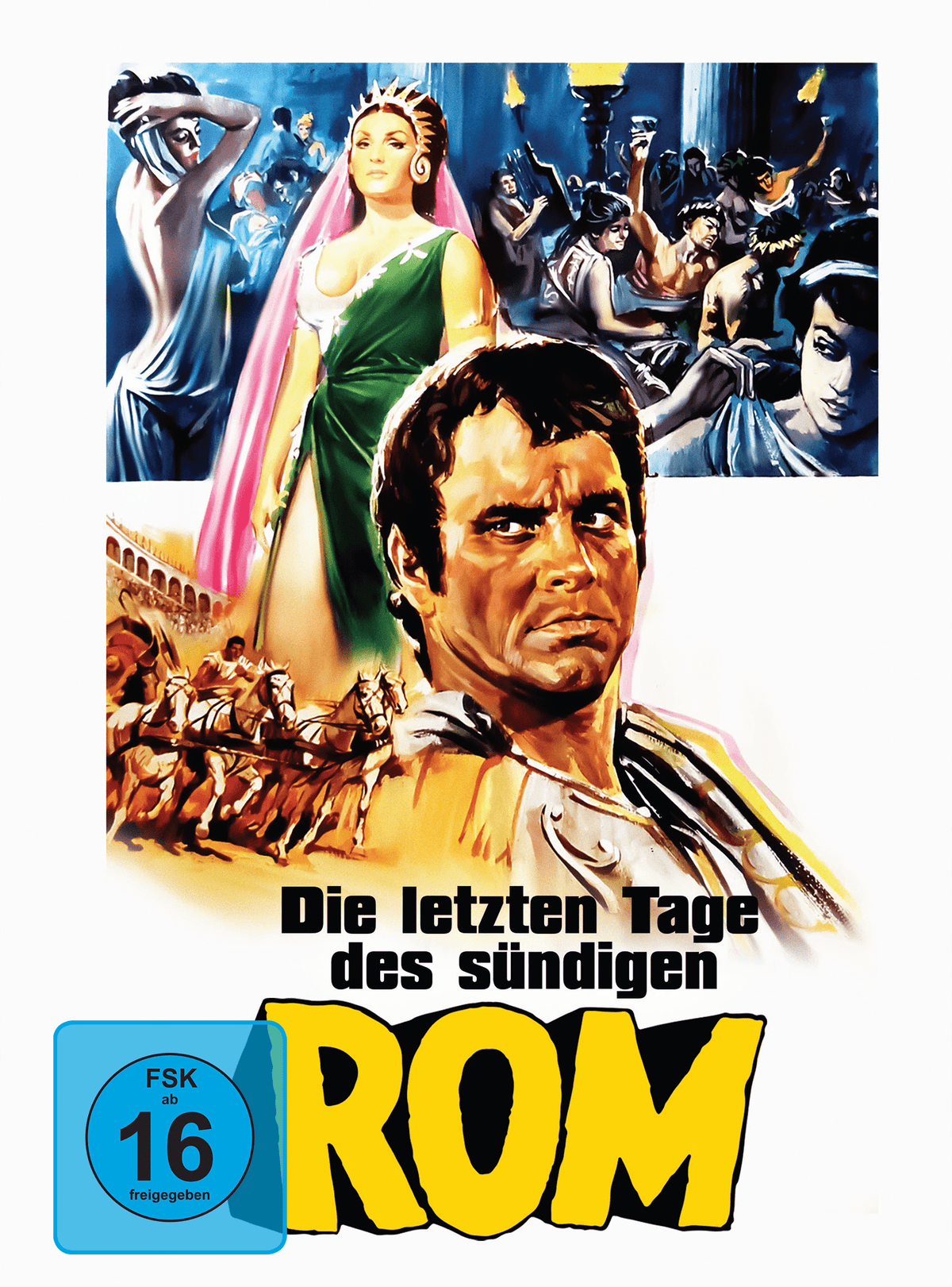 The Last Days of Sinful Rome Mediabook Cover C limited 250 UNCUT (Blu-ray + DVD)