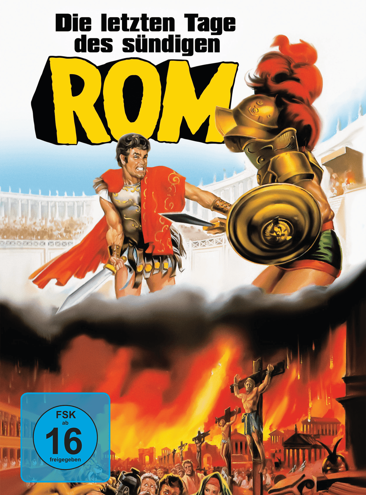 The Last Days of Sinful Rome Mediabook Cover D limited 250 UNCUT (Blu-ray + DVD)
