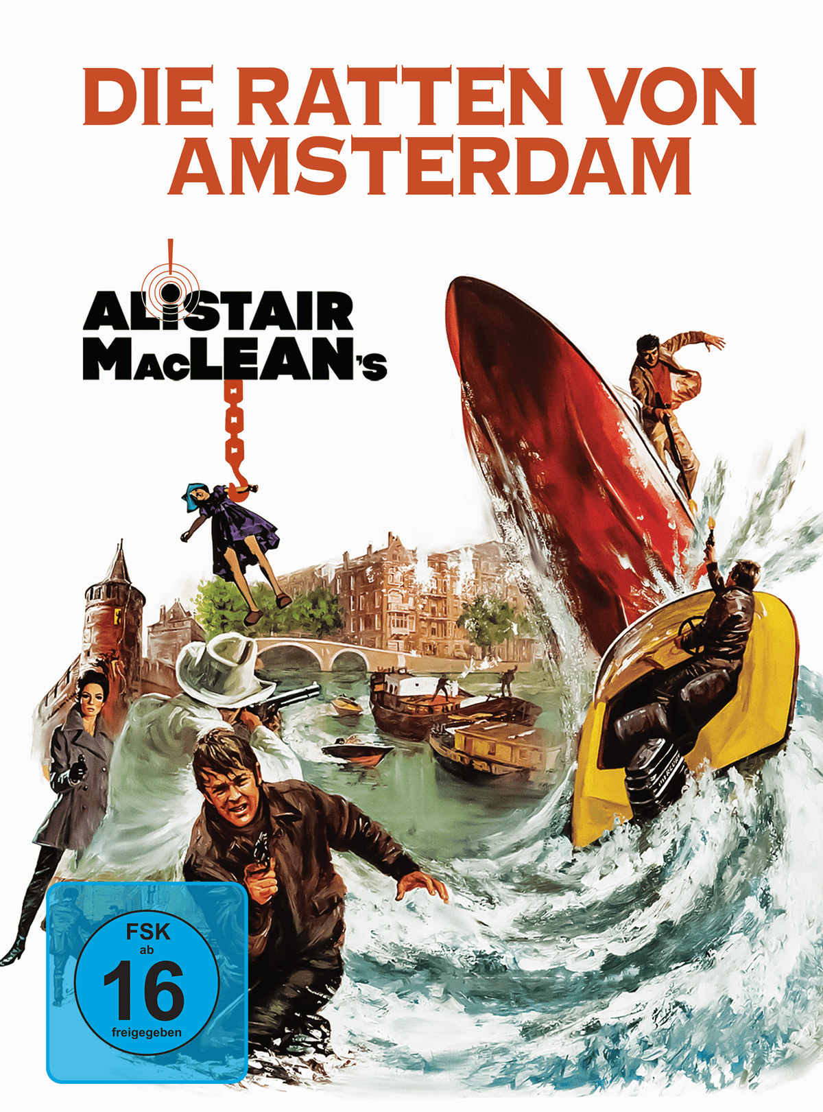 The Rats of Amsterdam Mediabook Cover A limited 333 UNCUT (Blu-ray + DVD)
