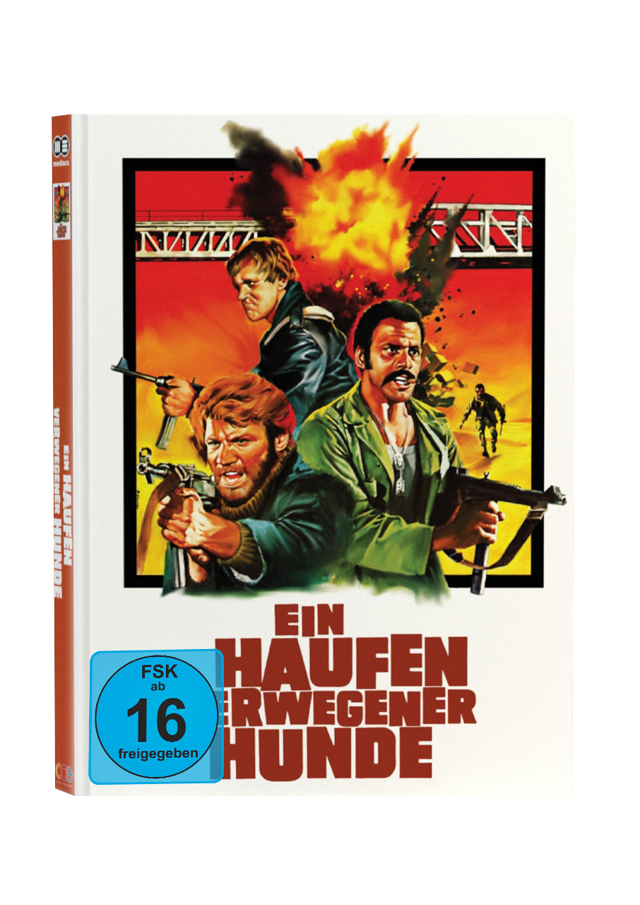 Ein Haufen verwegener Hunde Mediabook Cover A limited 250 UNCUT (Blu-ray + DVD)