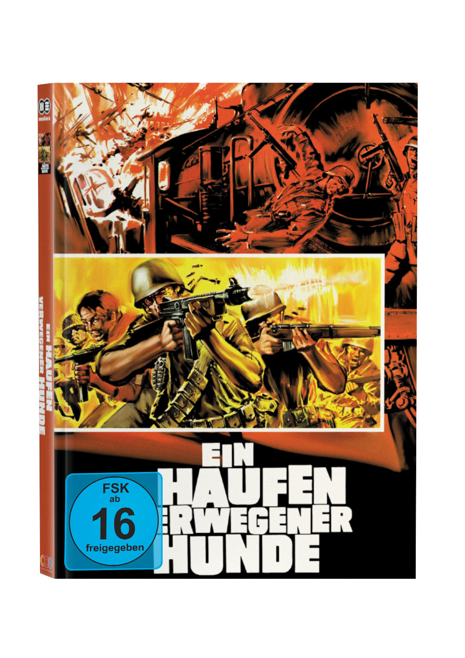 Ein Haufen verwegener Hunde Mediabook Cover C limited 250 UNCUT (Blu-ray + DVD)