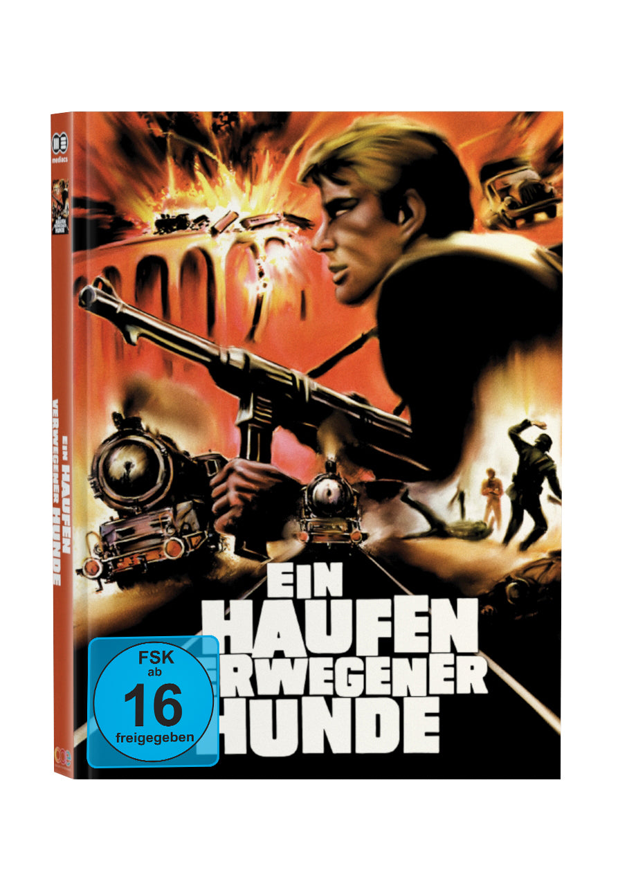 Ein Haufen verwegener Hunde Mediabook Cover D limited 250 UNCUT (Blu-ray + DVD)