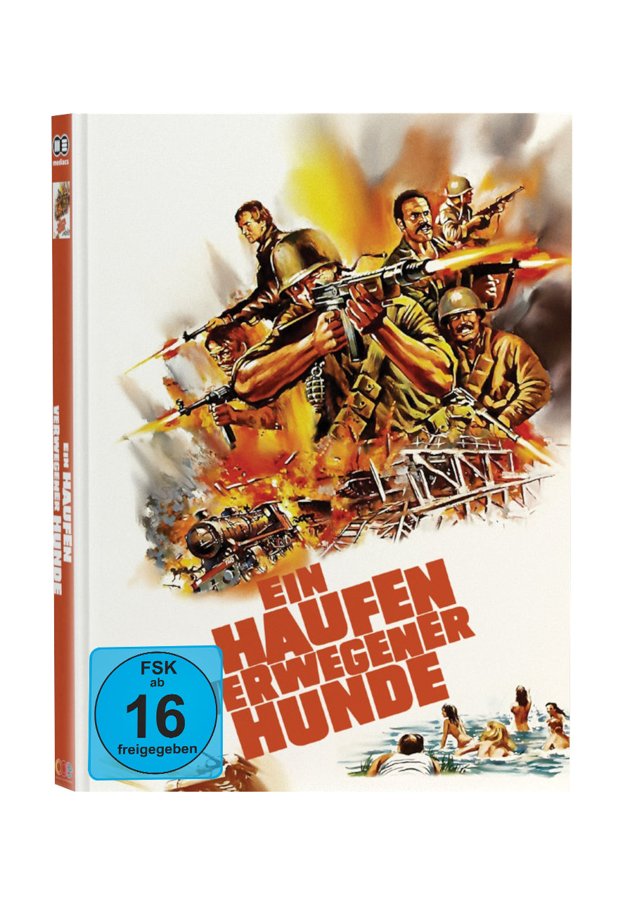 Ein Haufen verwegener Hunde Mediabook Cover E limited 250 UNCUT (Blu-ray + DVD)