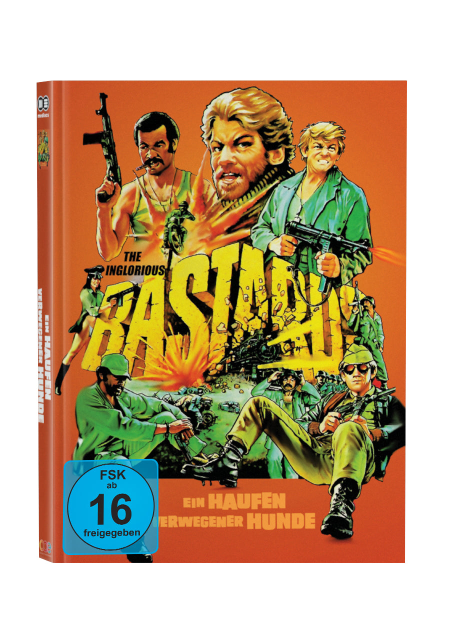 Ein Haufen verwegener Hunde Mediabook Cover F limited 250 UNCUT (Blu-ray + DVD)