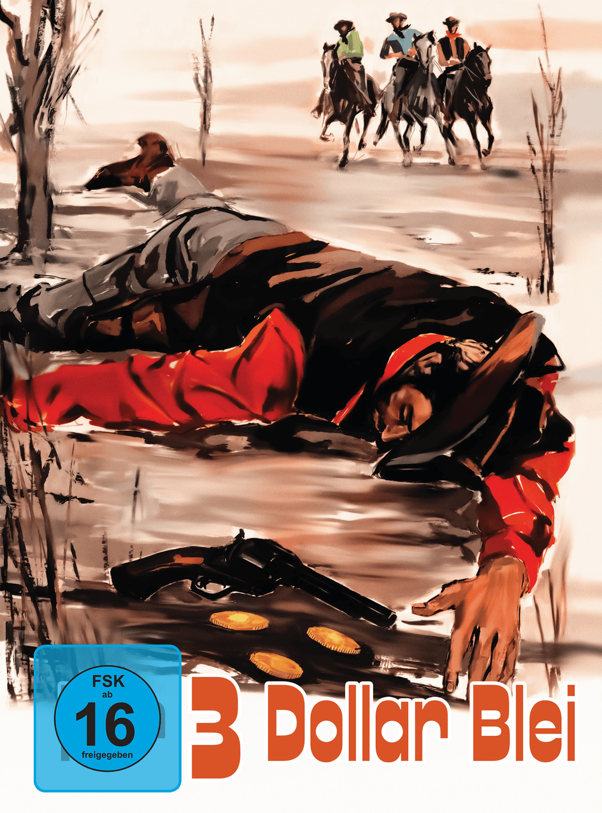 Für drei Dollar Blei Mediabook Cover A limited 333 UNCUT (Blu-ray + DVD)