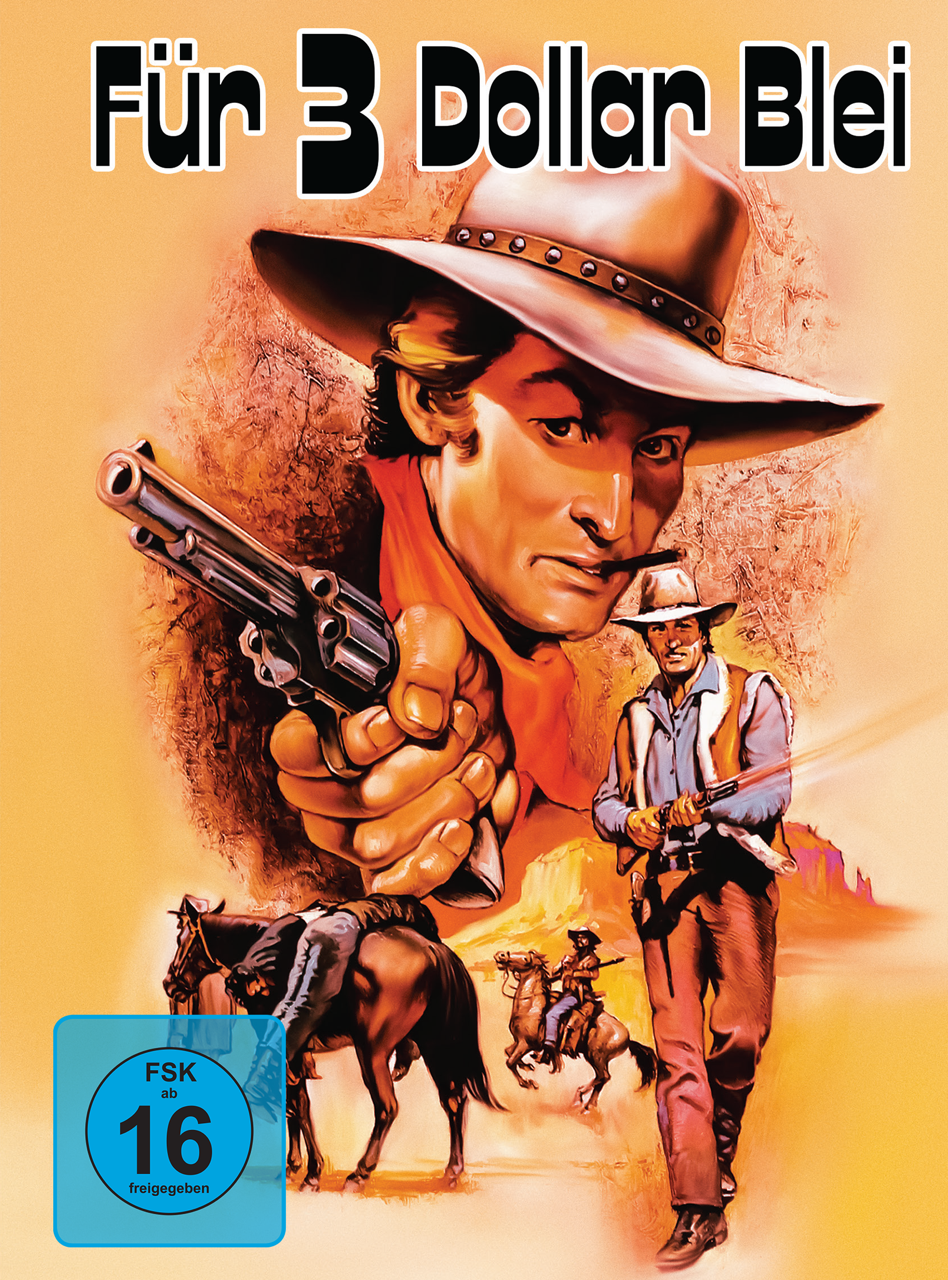 Für drei Dollar Blei Mediabook Cover B limited 333 UNCUT (Blu-ray + DVD)
