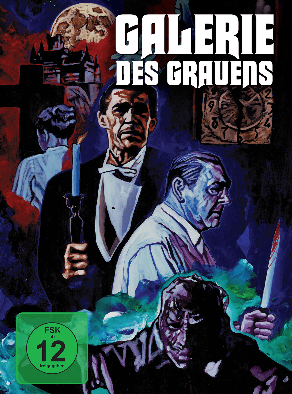 Galerie des Grauens Mediabook Cover A limited 666 UNCUT (Blu-ray + DVD)