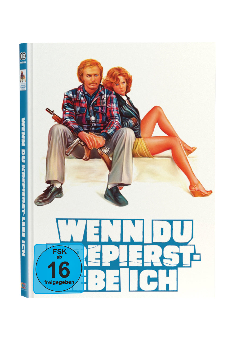 Wenn Du krepierst - lebe ich Mediabook Cover A limited 250 UNCUT (Blu-ray + DVD)