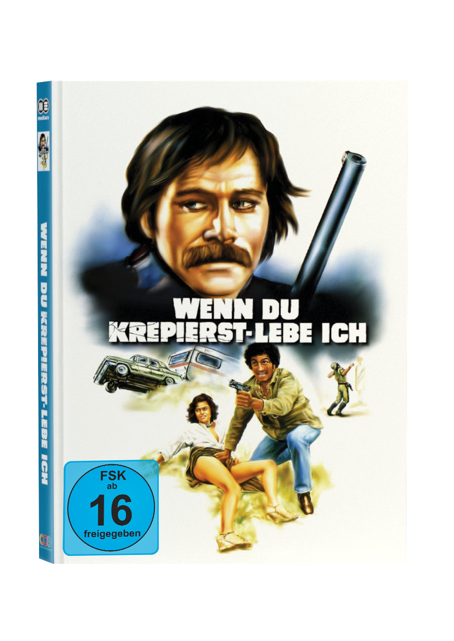 Wenn Du krepierst - lebe ich Mediabook Cover C limited 250 UNCUT (Blu-ray + DVD)